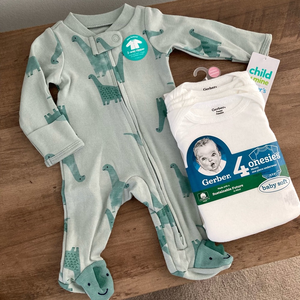 Preemie Baby Boy Bundle_NWT